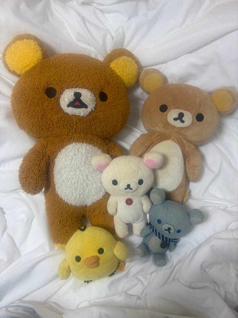 リラックマ ぬいぐるみ 6体セット