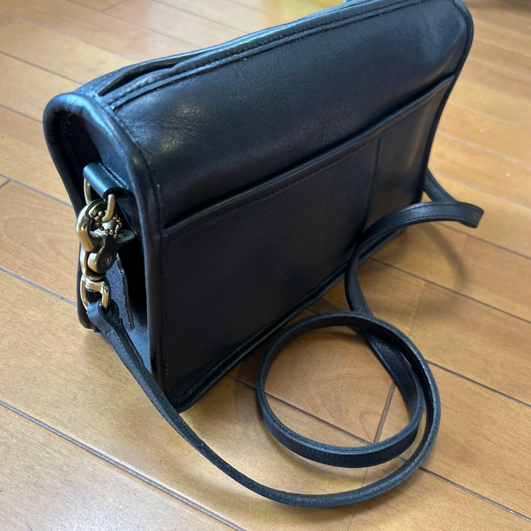 レア品 オールドコーチ ショルダーバッグ ブラック OLD COACH