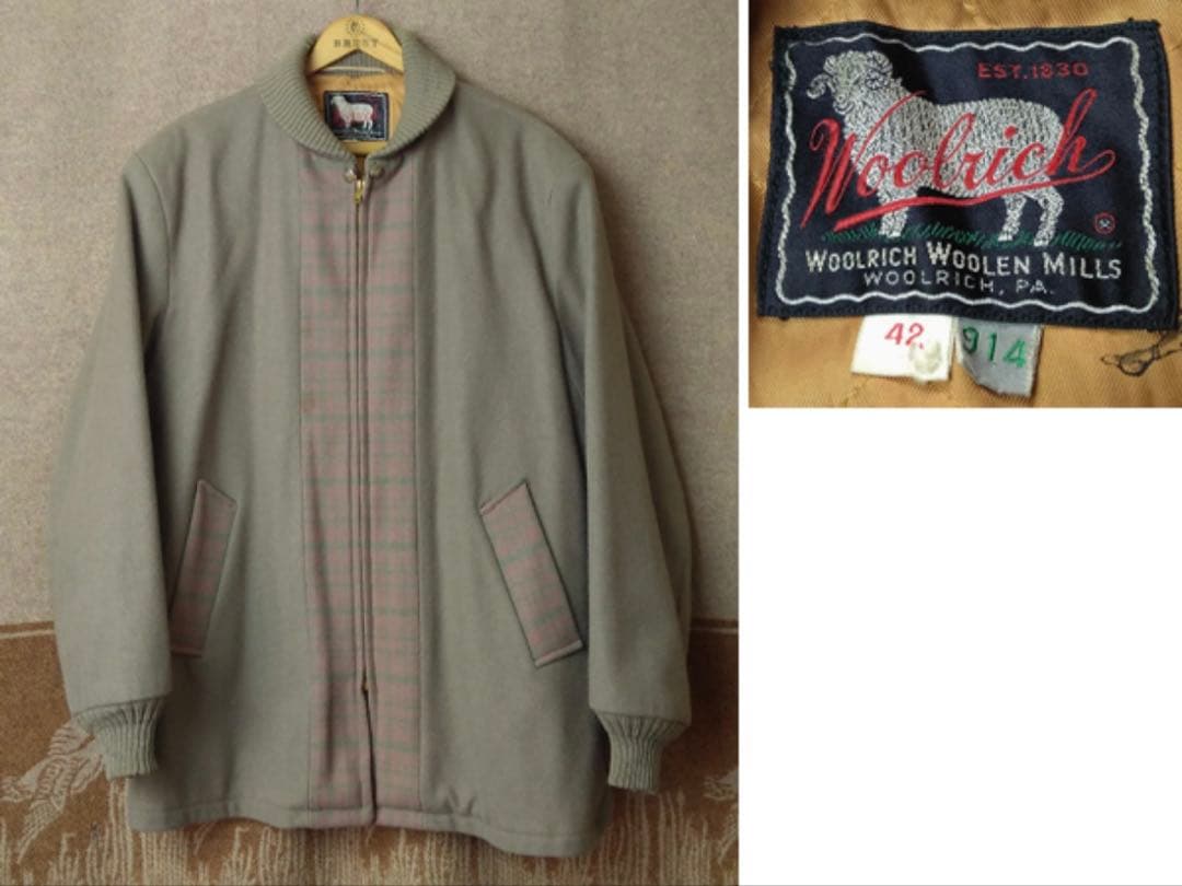 50s60s ファラオコートウール ジャケット ビンテージ 50年代 60年代