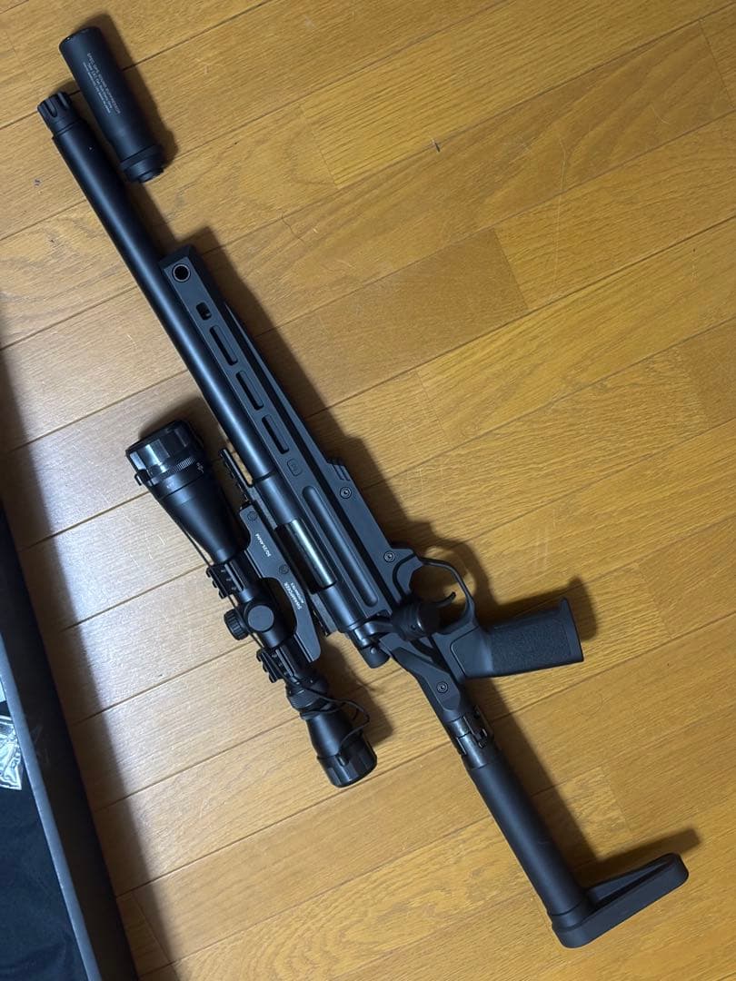 東京マルイ　VSR-ONE スコープ、サイレンサー付き