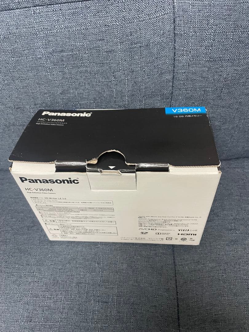 ❷美品 Panasonic HC-V360M ビデオカメラ 通電確認済み