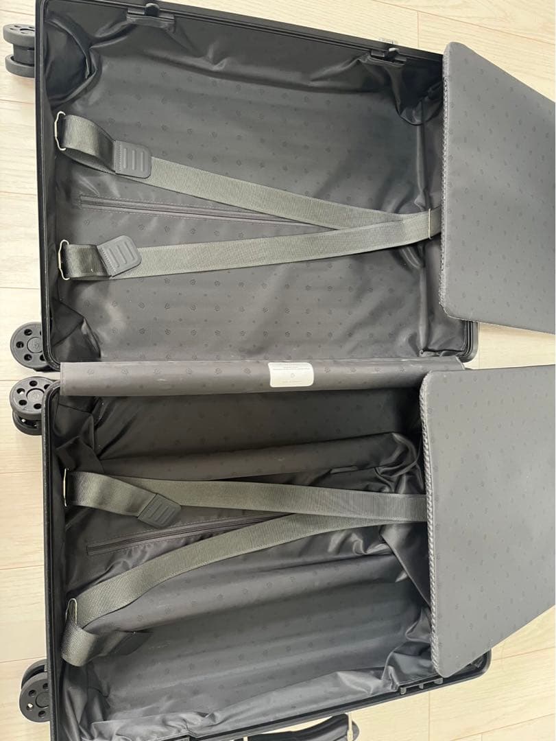 ブラックキャリーケース ダイヤル式ロック付き