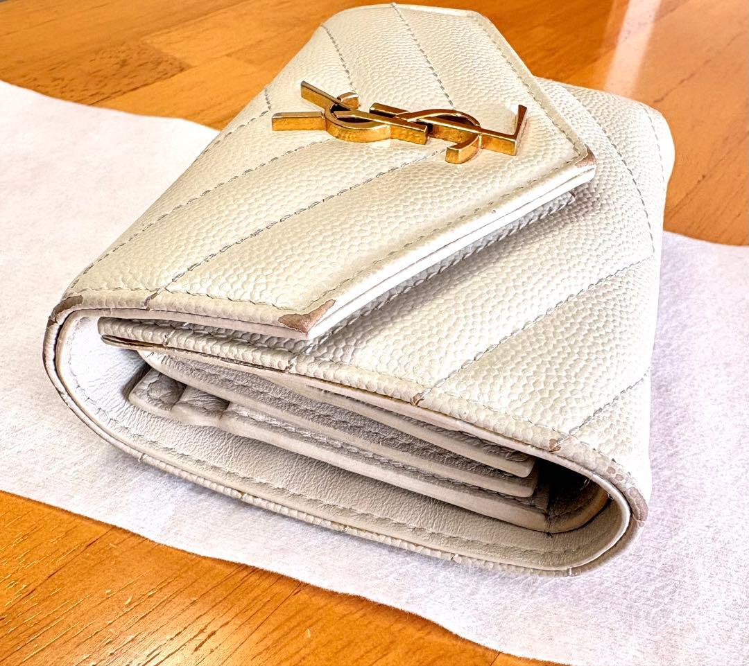 YSL カサンドラ マルチフォールドウォレット　財布
