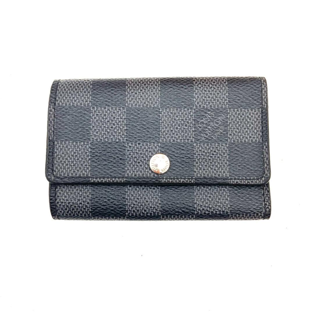 【極美品】ルイヴィトン ミュルティクレ6 ダミエグラフィット キーケース