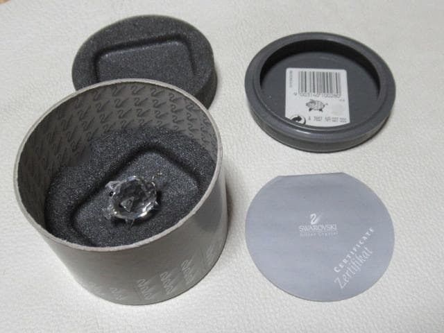 未使用 希少 2000年廃盤品 オーストリア製◆スワロフスキー『豚』010028