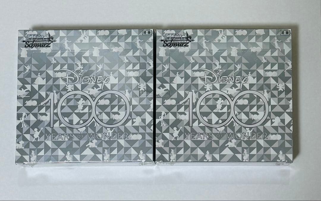 【シュリンク付き】　Disney100 ヴァイスシュヴァルツ　2box