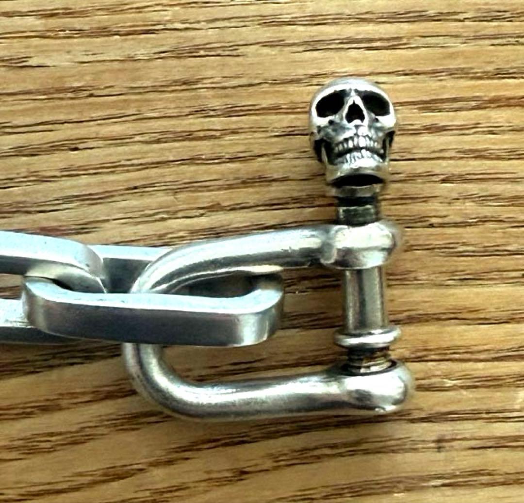 the great frog グレートフロッグ シャックル ブレスレット スカル