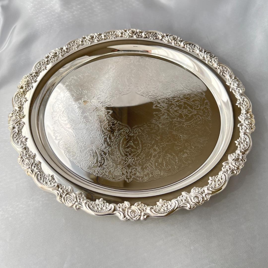 【ONEIDA】ワイントレー / ドリンクトレー / ギャラリートレー 31cm