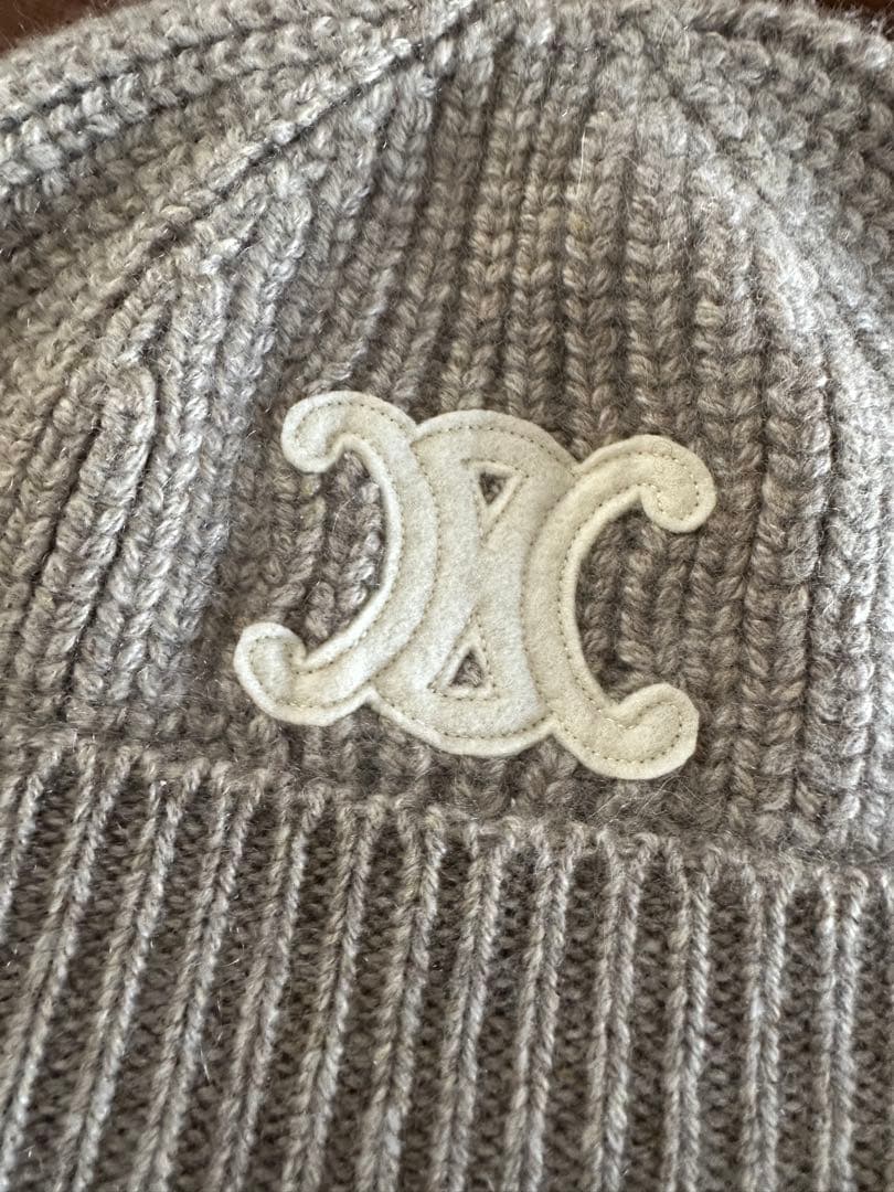 ★CELINE★ニットキャップ★美品