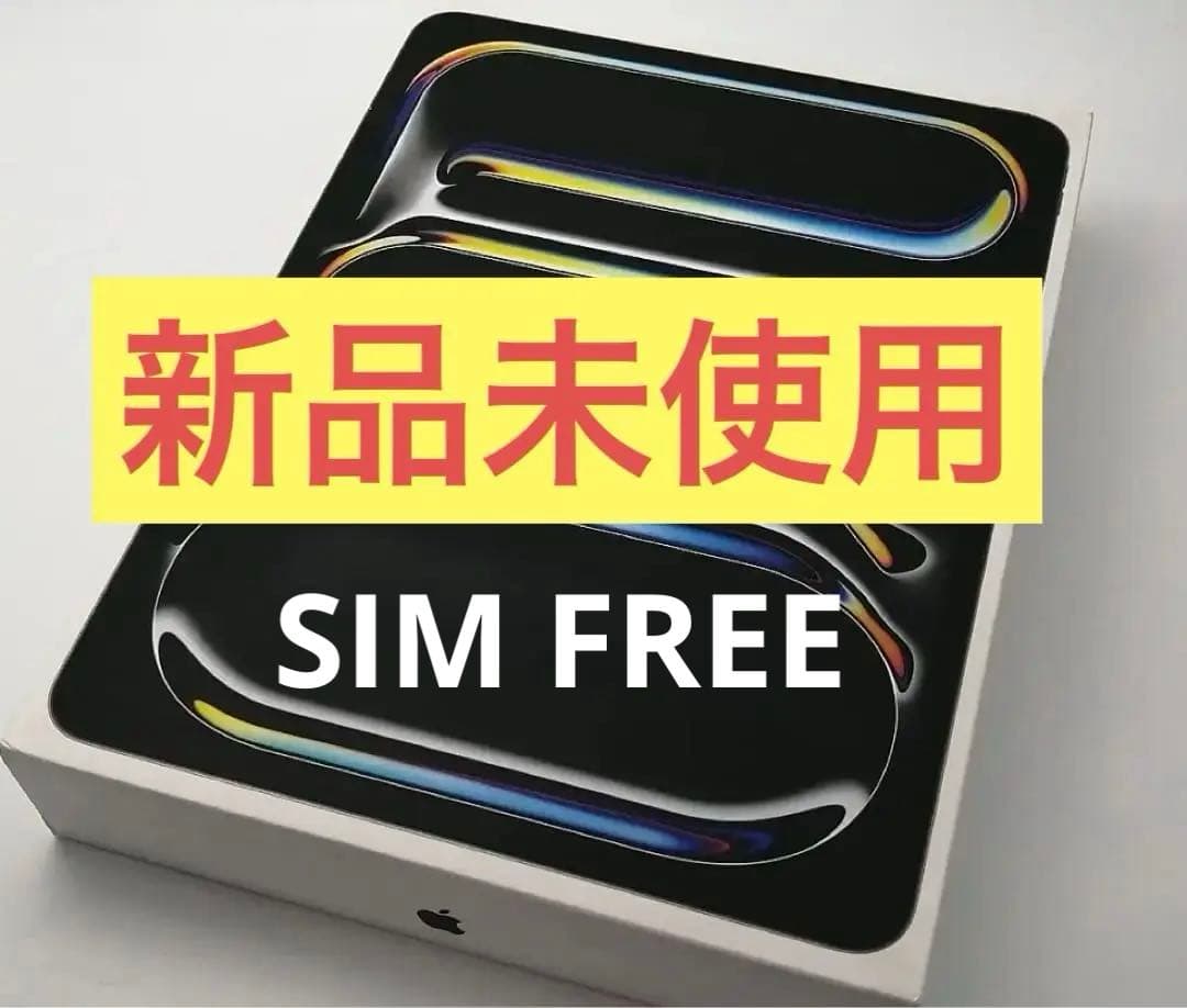 **8/31まで**SIMフリー 13インチiPad Pro M4 512GB