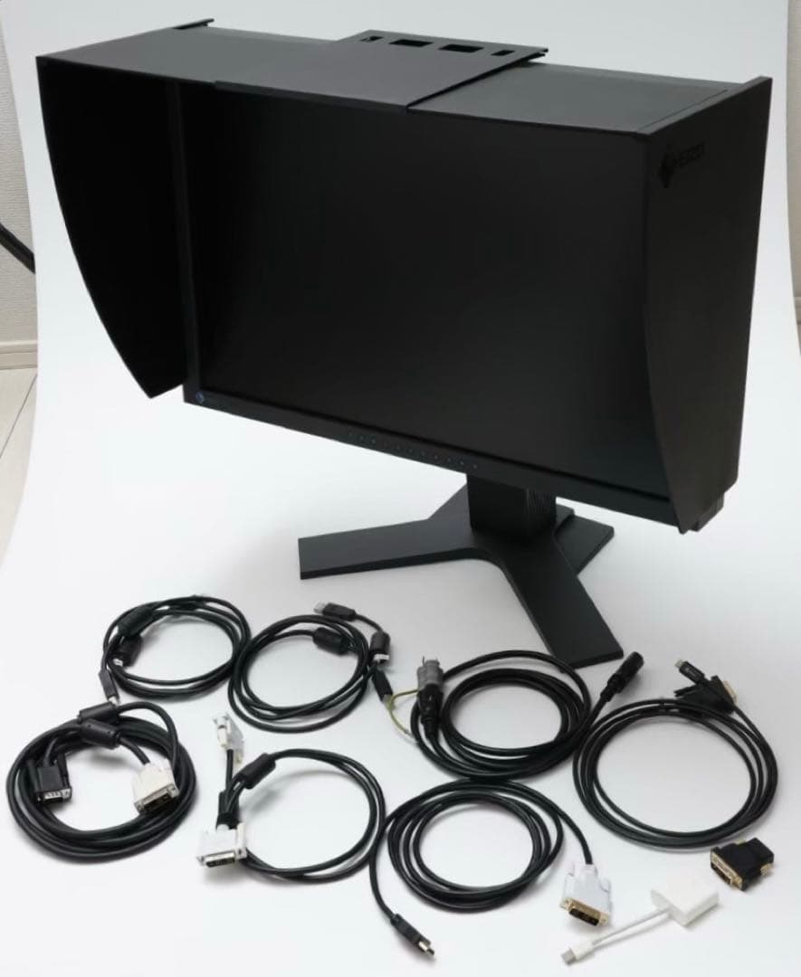 EIZO ディスプレイ ColorEdge CG243W 遮光フード付き