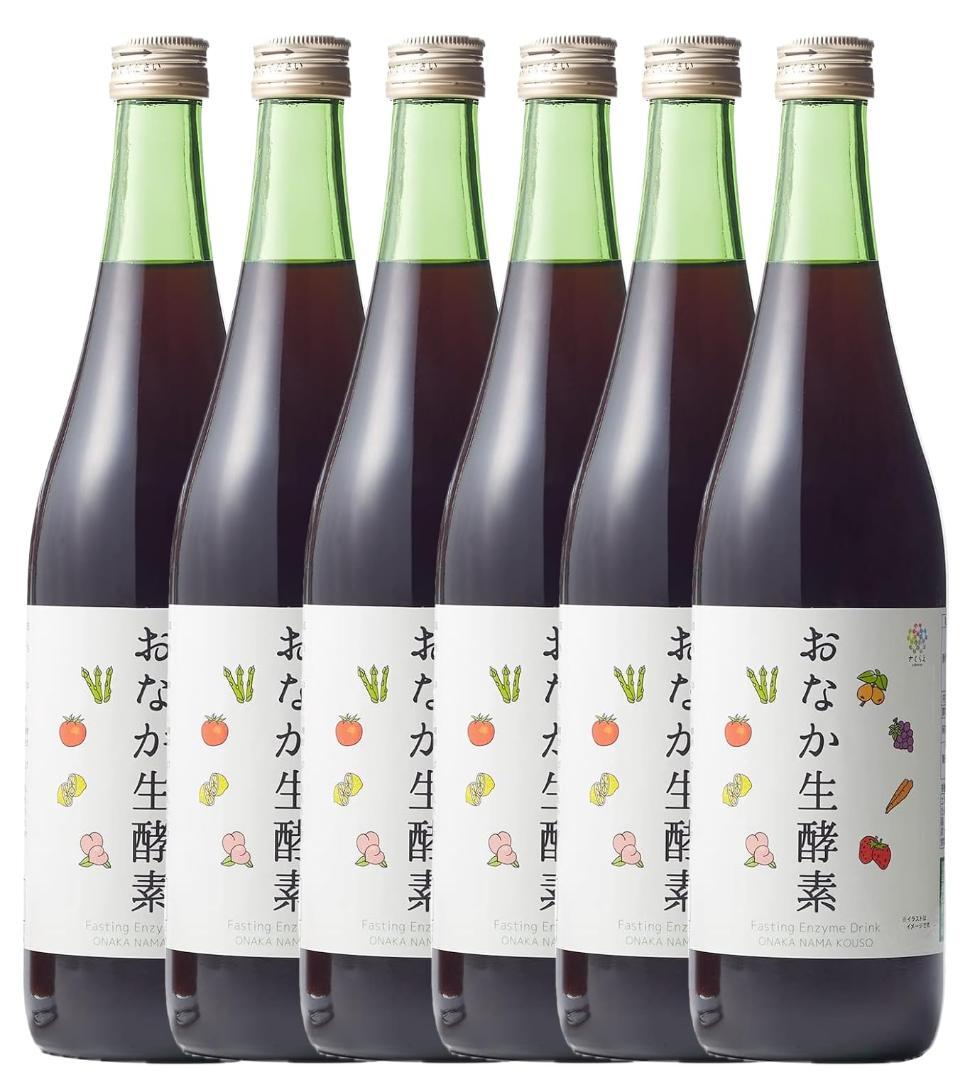 ファスティングドリンク おなか生酵素 720ml×6本