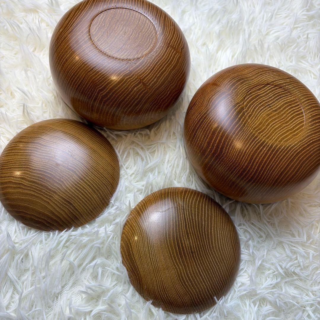 希少特厚 囲碁 碁石 本蛤碁石 那智黒碁石 碁笥 一套　桐箱入り 碁石セット