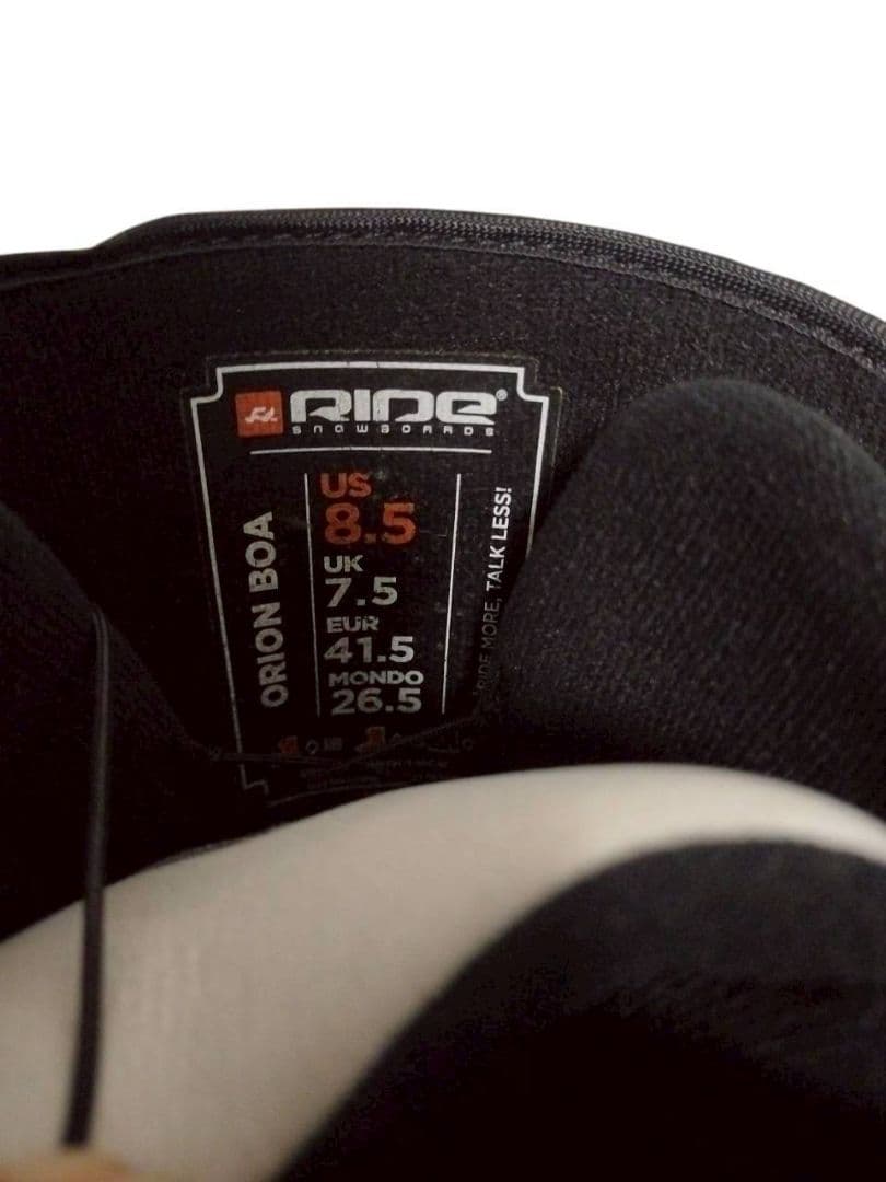 162 RIDE ORION BOA ボア スノーボードブーツ 26,5cm