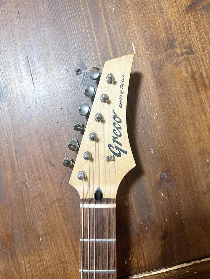 YAMAHAケース付き　Greco　グレコ ストラトタイプ　ブラック