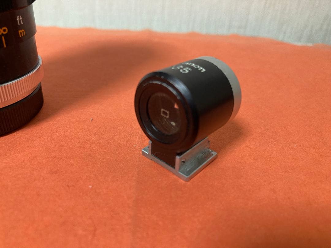 Canon 135mm L39マウント、ビューファインダー