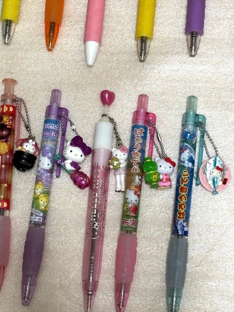 ご当地限定キティ　ボールペン50本＋オマケ5本