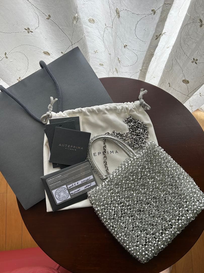 ANTIPRIMA ギャランティカード付きアンテプリマ　ミニアトゥーラ　シルバー