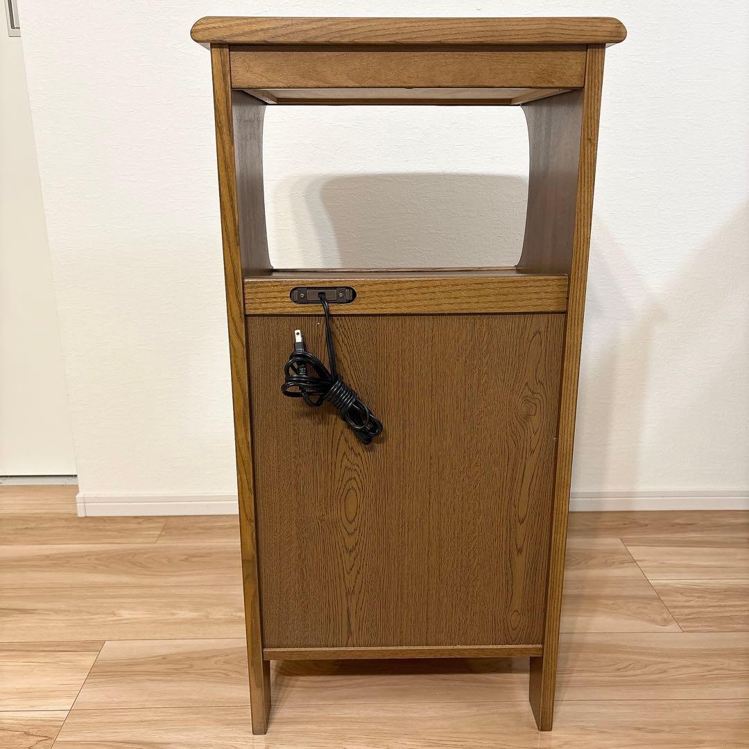 ✨極美品✨ カリモク 電話台 キャビネット コンセント付き 4段引出し 送料無料