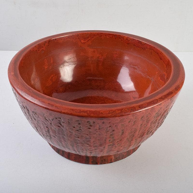 根来塗　朱塗　乾漆鉢　丸鉢　大鉢　時代箱付　V　R9277B