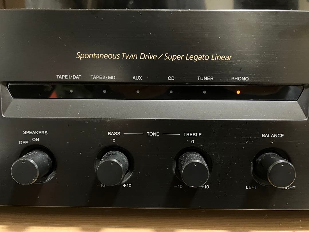 【動作品】SONY TA-FE570 プリメインアンプ／スピーカー・セット