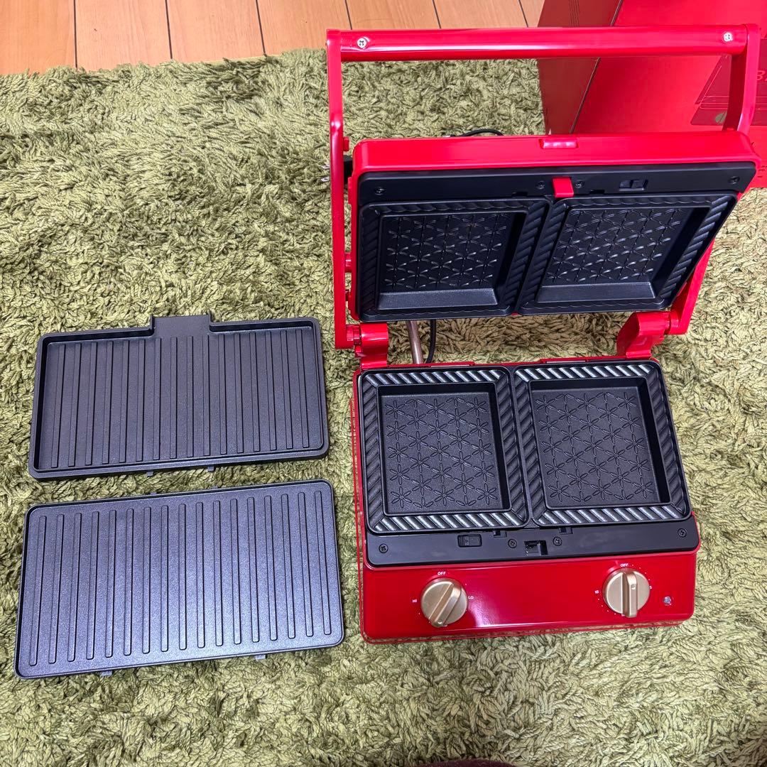 【BRUNO】ダブルグリルサンドメーカー