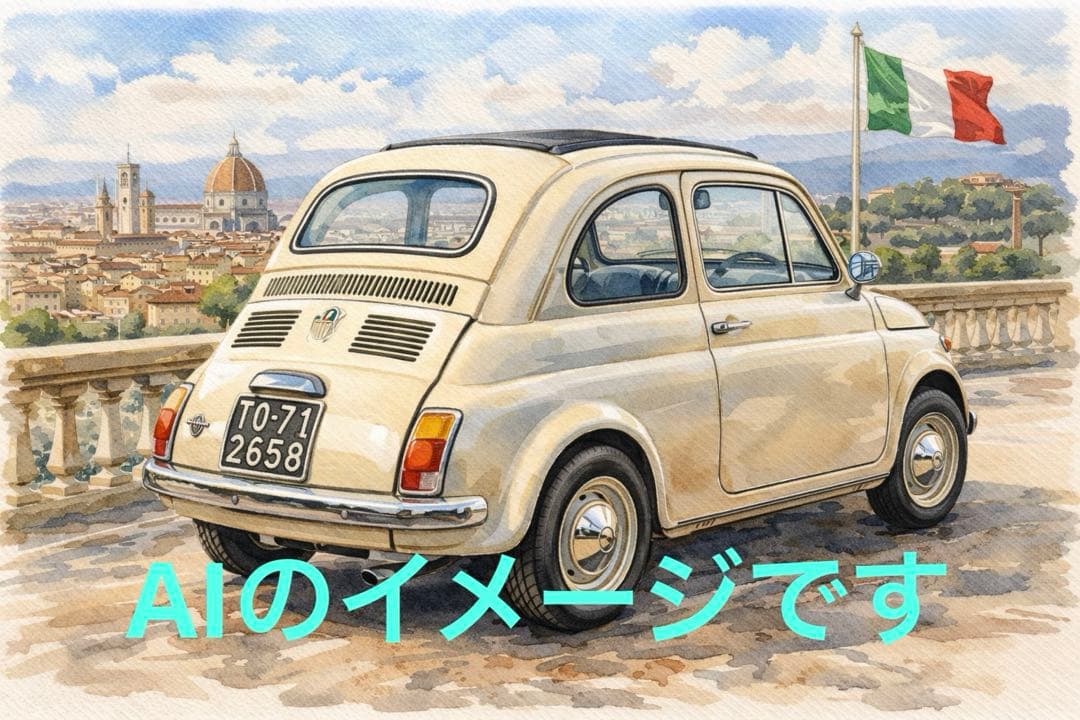 ルパン三世　フィアット　画像