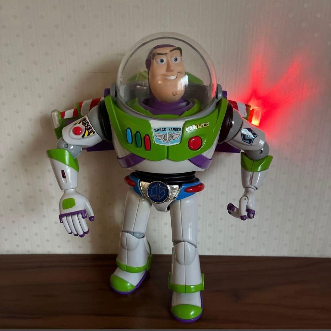 ディズニー　トイストーリーコレクション　トーキング　バズ　英語　希少