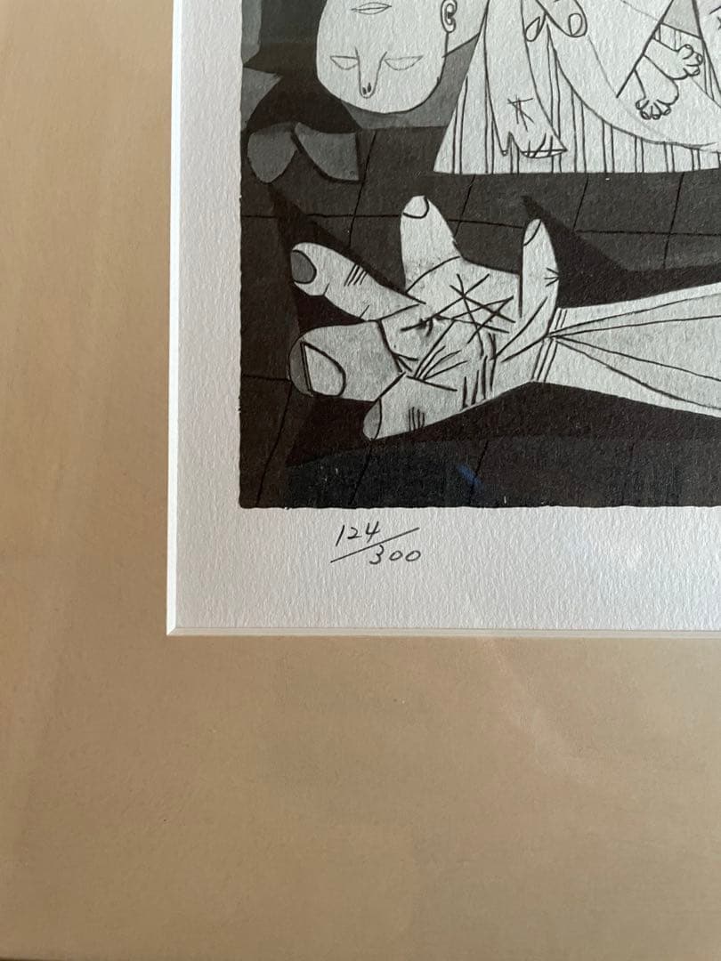 ピカソ《ゲルニカ》リトグラフ部数国内版300部限定　最終値下げ