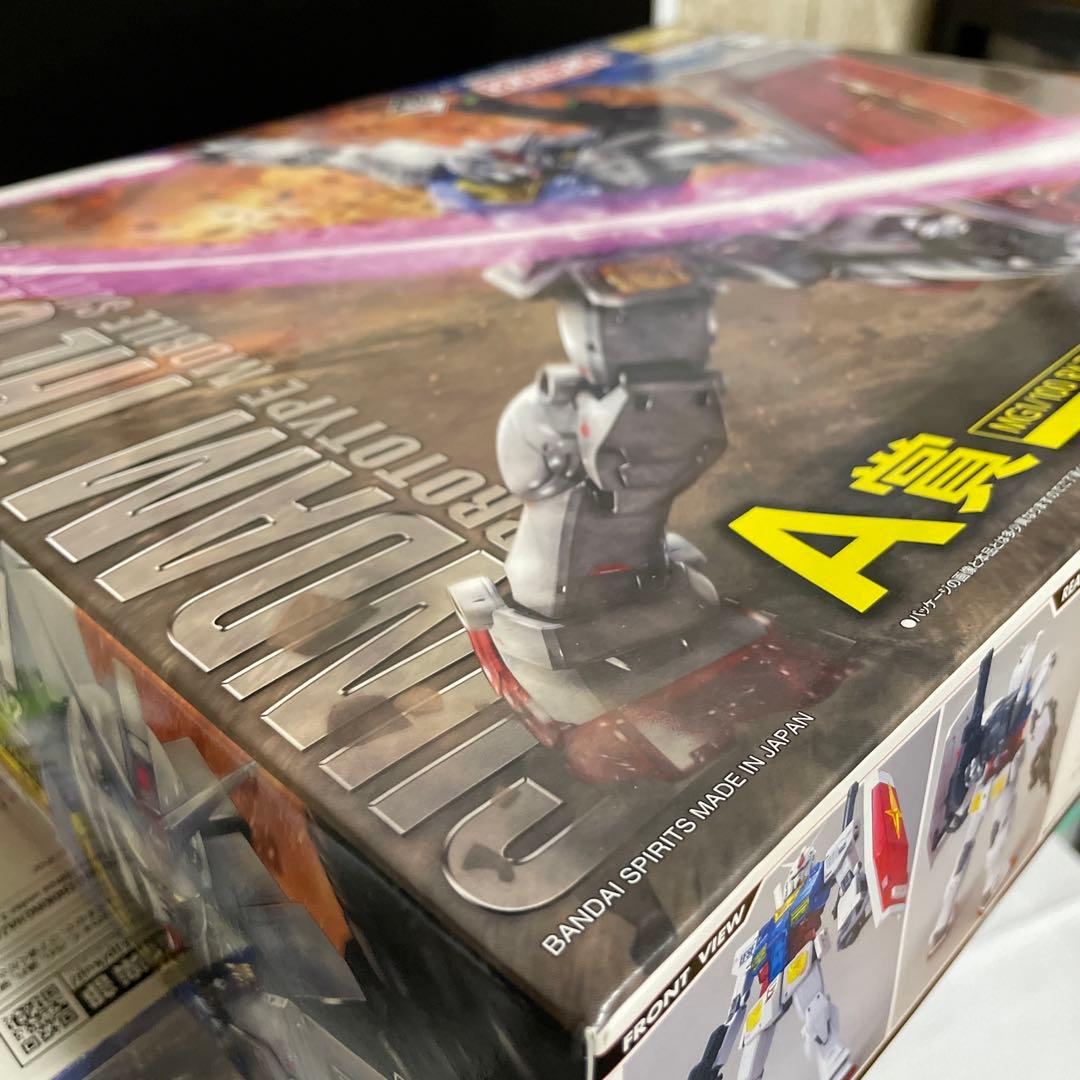 ガンプラ　一番くじ　MG ガンダム　A賞　ラストワン　未組み立て　セット