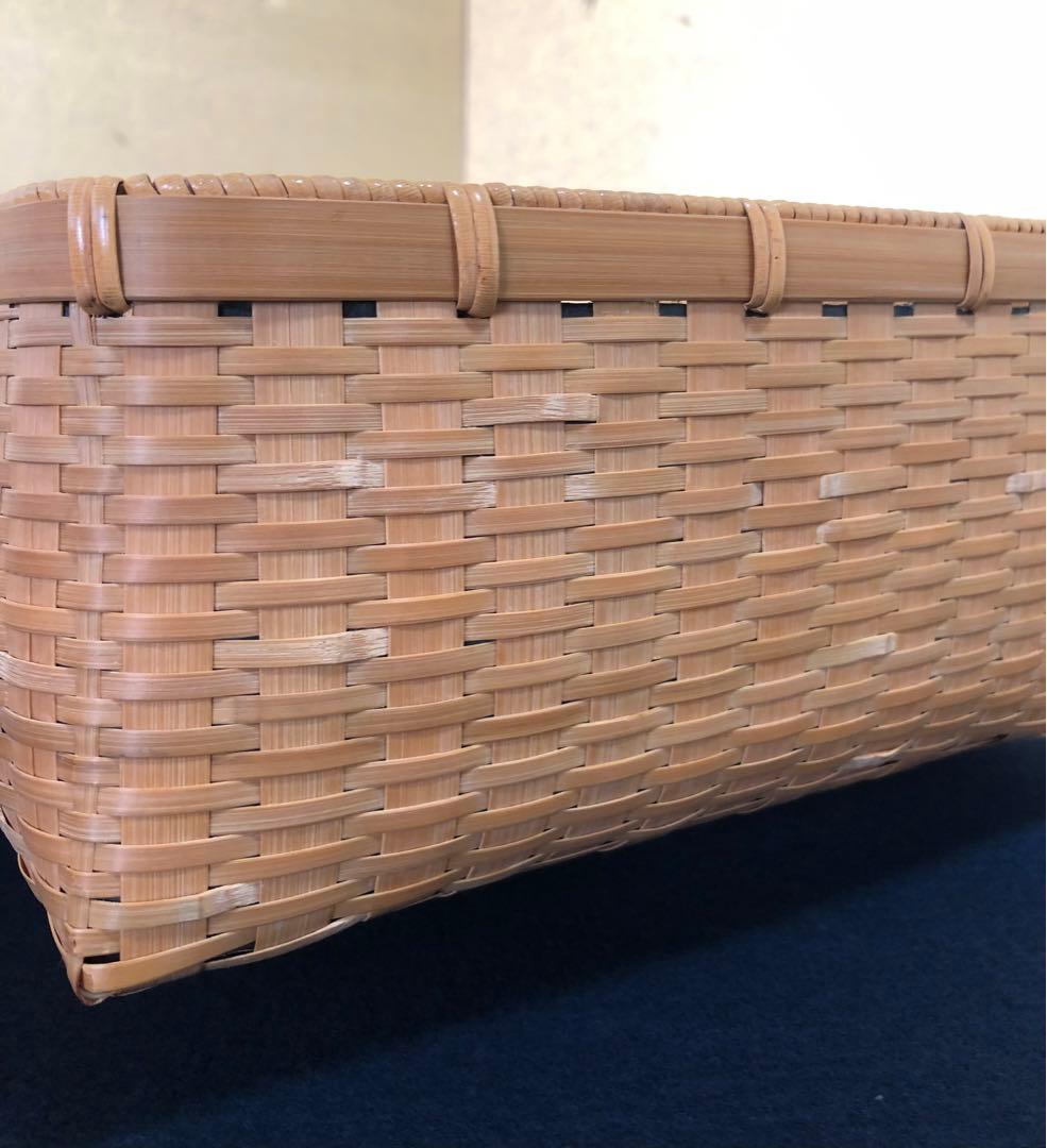 割引❗️《R》茶道具 認得斎好 松山籠 炭斗 東竹園斎作 共箱 250903H1