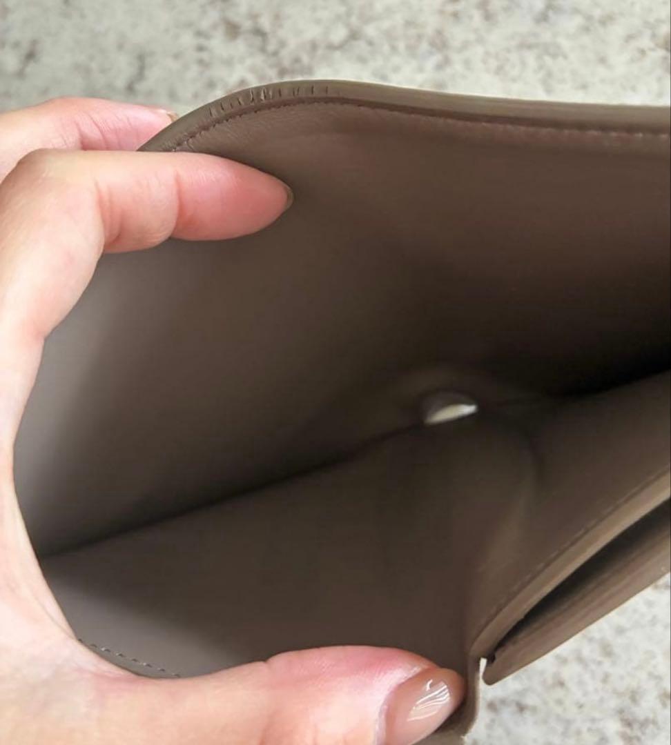 最終お値下げ。CELINE グレー 二つ折り財布