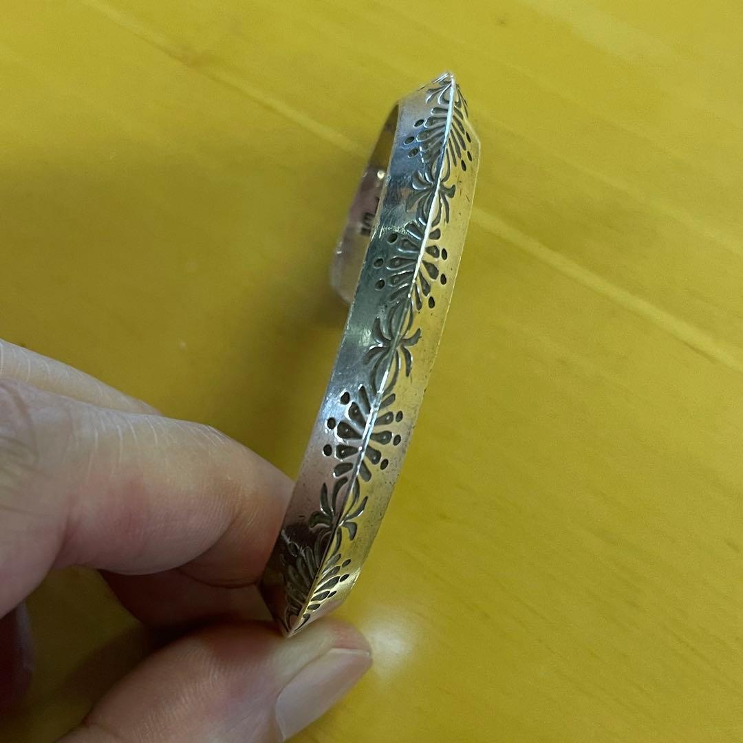 Navajo Edison Sandy Smith バングル　蜘蛛