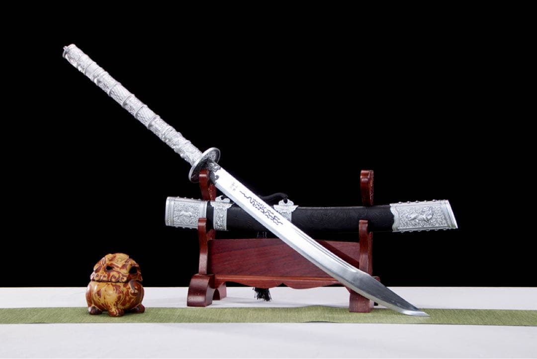 キリン宝刀-マンガン鋼 模造刀 居合刀 武士道 武具 漢剣 手鍛造打