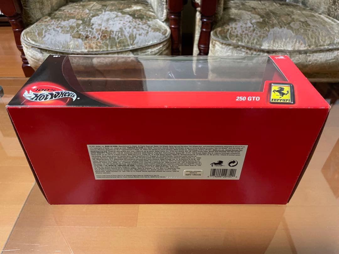 価格変更1/18ホットウィール フェラーリ250GTO ウェザリング仕様 未展示