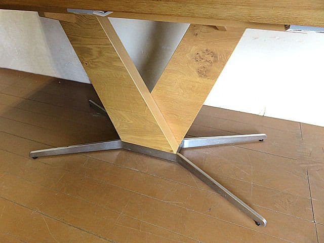 ドイツ コイノール ワイルドオークエクステンションダイニングテーブル　T1601