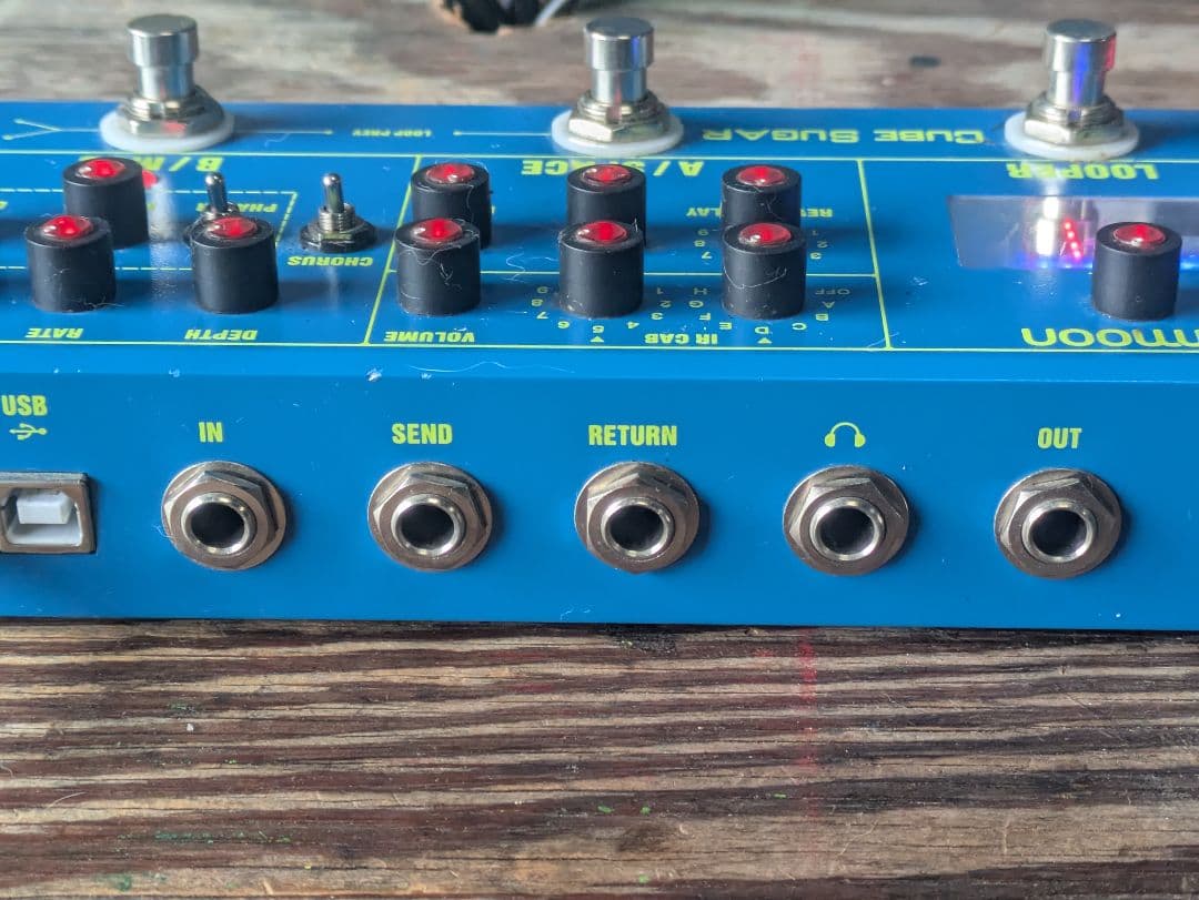 Mooer Cube Sugar ギターエフェクター