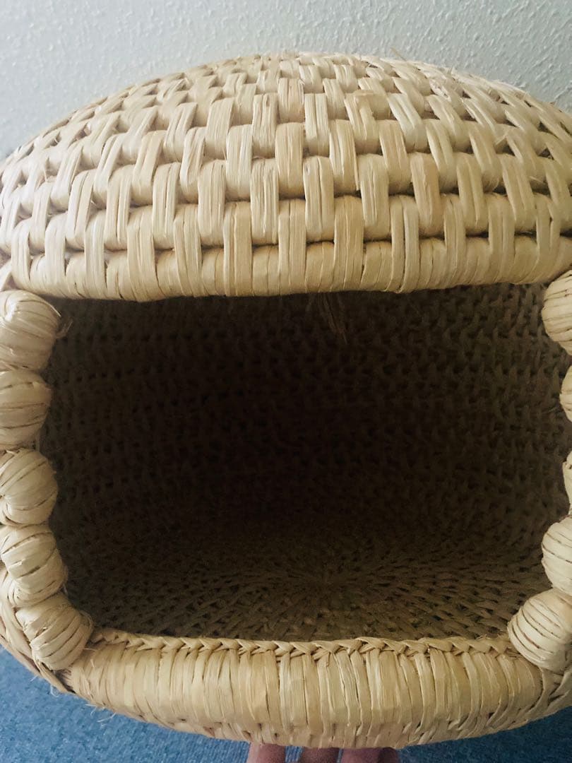 天然素材 猫ちぐら 中型　長野県伝統工芸