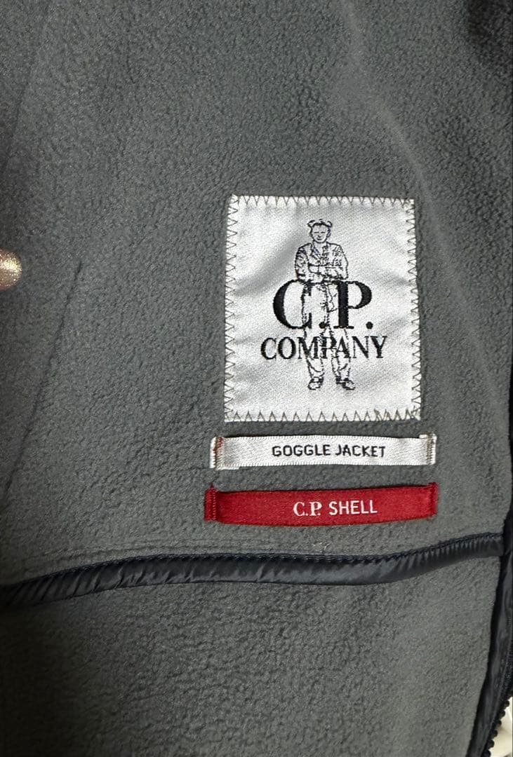 CP company ゴーグル パーカー　サイズ46 カーキ