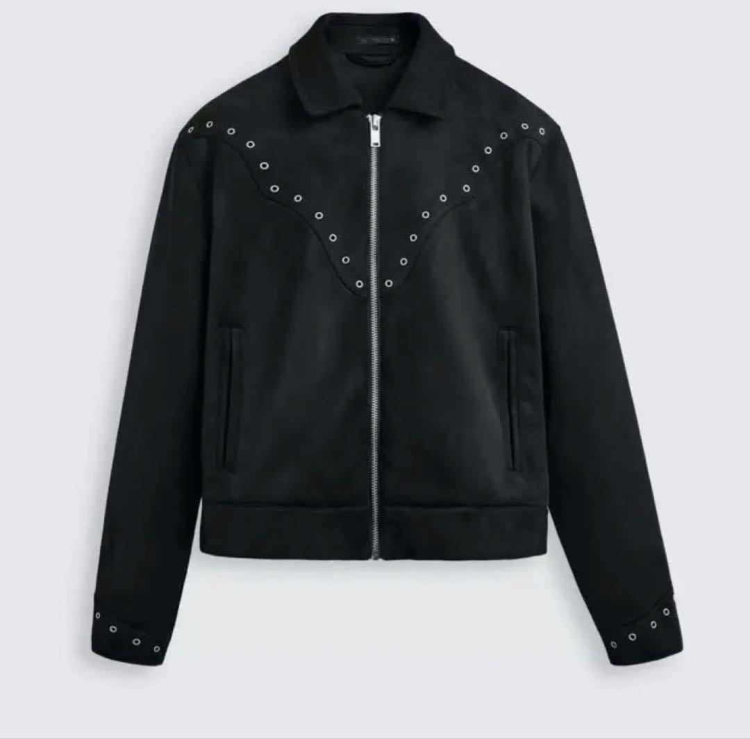 フェイクスエードジャケット