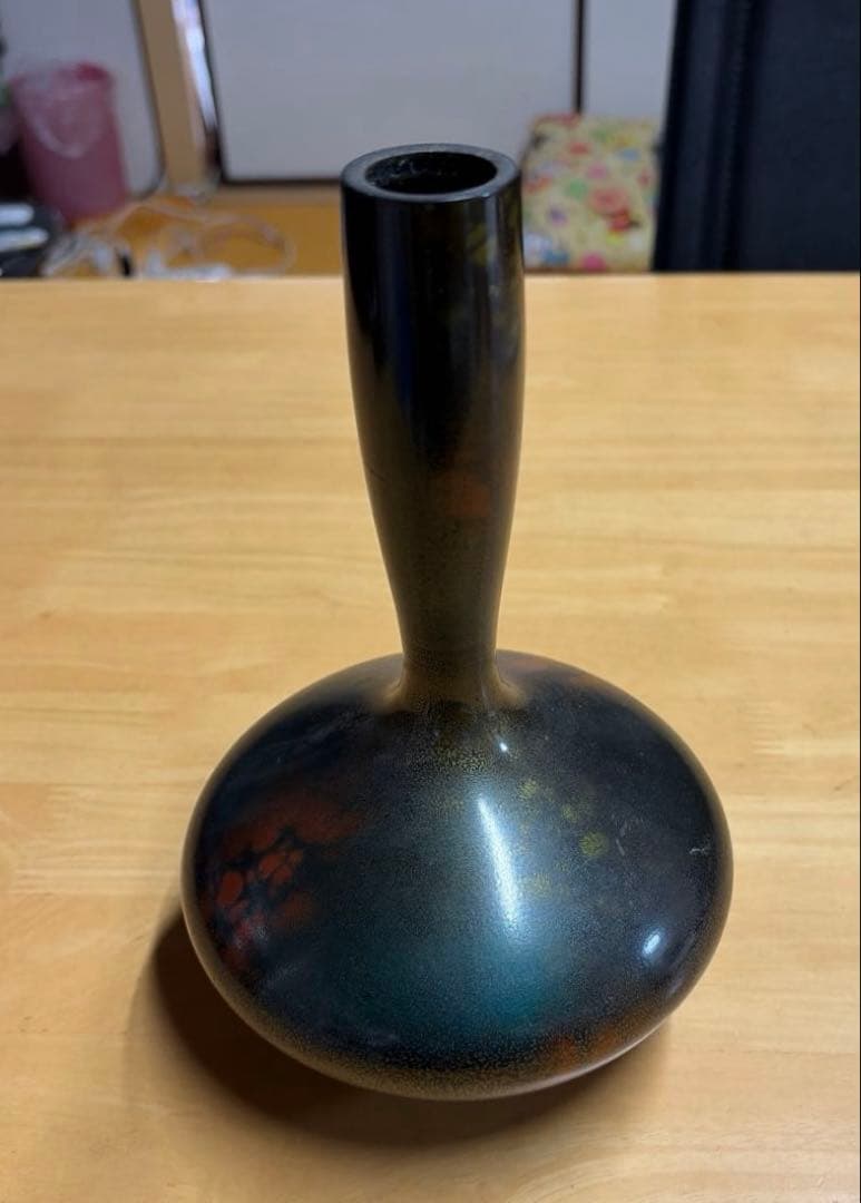 花器 花瓶 一輪挿し 金属製 2セット