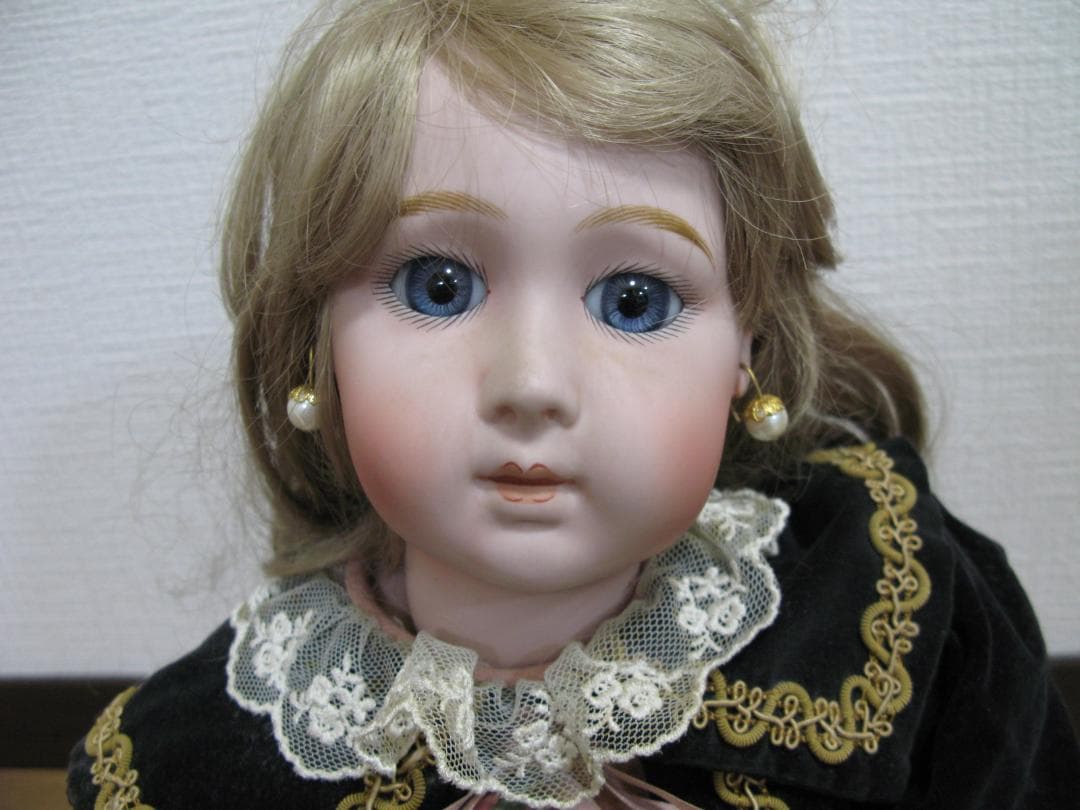 ビスクドール ロングフェイスジュモー リプロ　58㎝ Jumeau