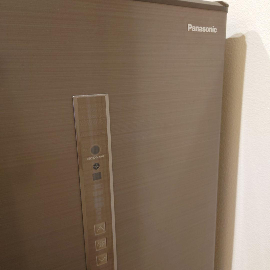 Panasonic 右開き冷蔵庫 315L 3ドア ブラウン