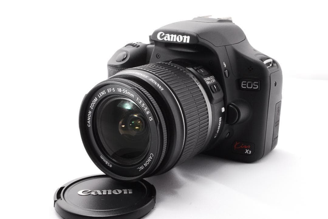 届いてすぐ使える❣️ Canon EOS Kiss X3✨　手ぶれ補正　軽量