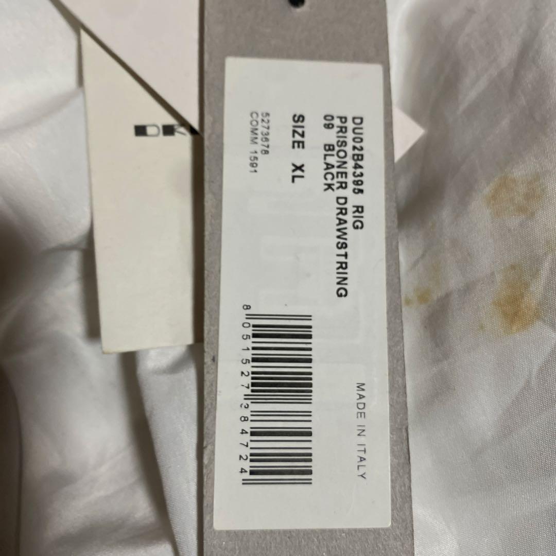 リックオウエンス　ダークシャドウ　drawstring XL du02b4395