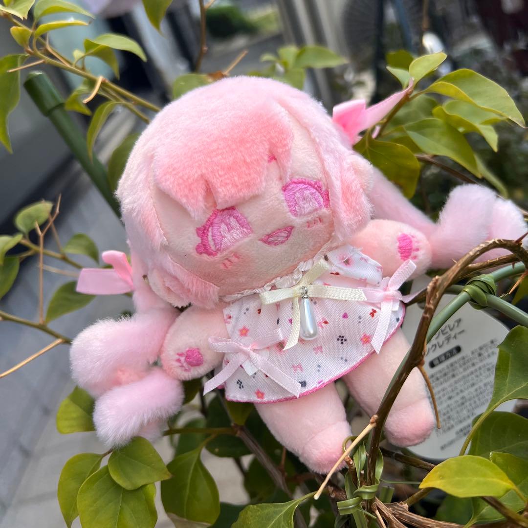 H*o様 自作ぬい ぴんくうしゃぎちゃん 無属性ぬいぐるみ