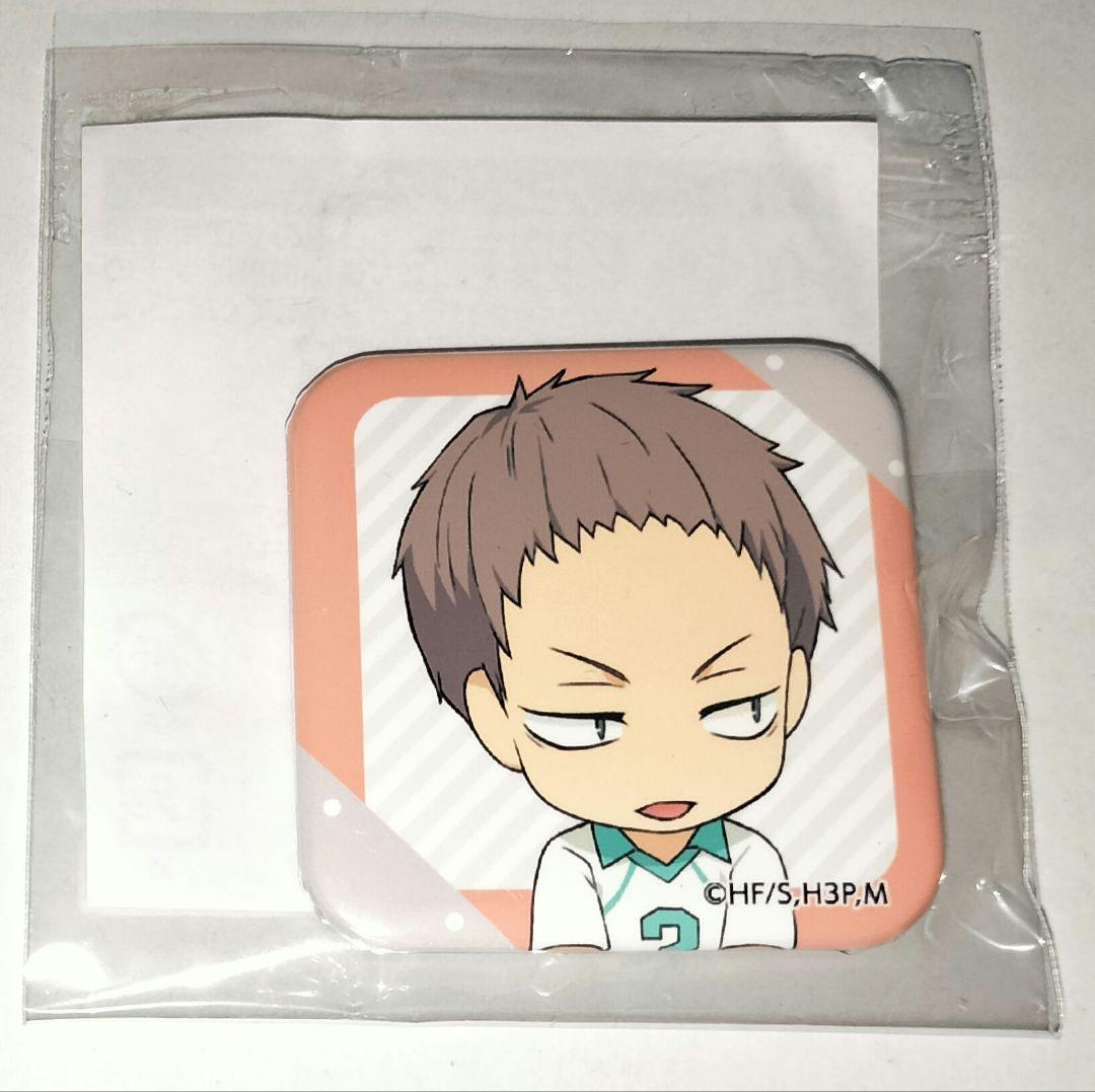 ハイキュー!! 花巻貴大 アイコン型缶バッジ j-world 青葉城西フェス