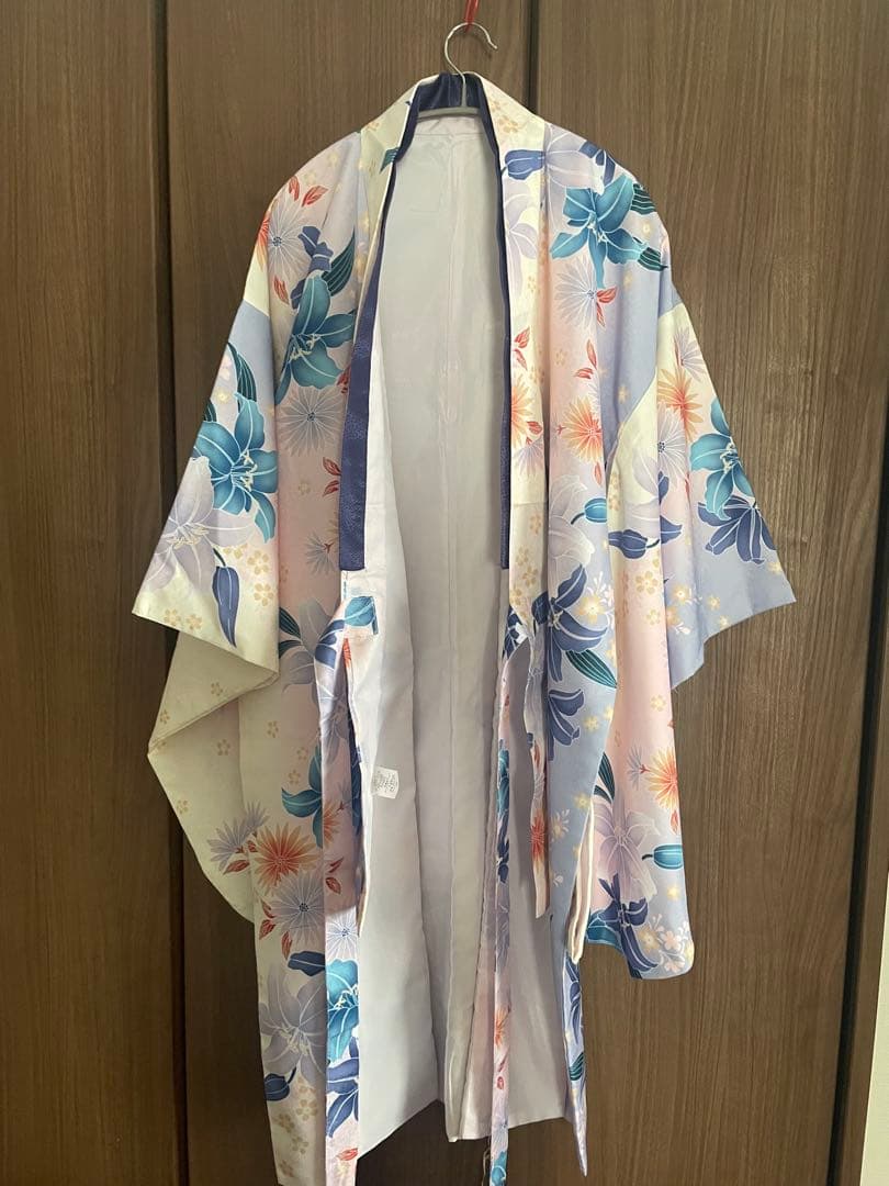 小学生卒業式　袴セット ピンク紫花柄 160cm 京越