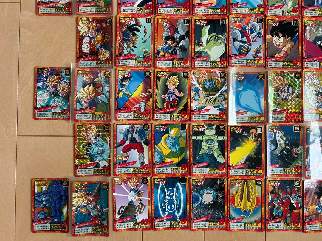 【レア】ドラゴンボールGT カードダス 86枚 まとめ売り（セミコンプ）