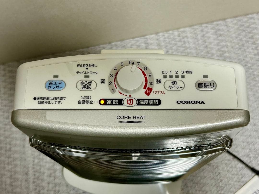 CORONA 電気ヒーター DH-1214R コアヒート